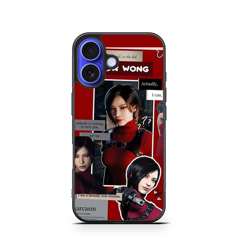 Resident Evil 4 Ada Wong Aesthetic iPhone 16 Case
