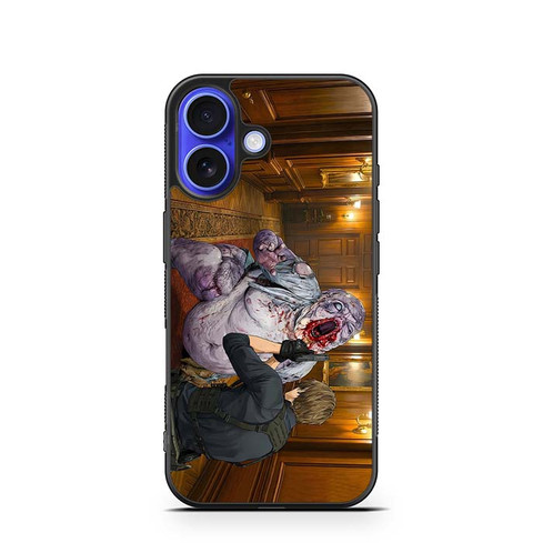 Resident Evil Requiem Leon Vs Baby Zombie iPhone 16 Case