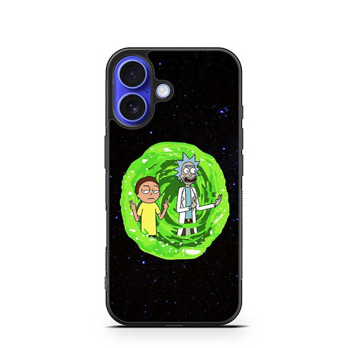 Rick and Morty Portal iPhone 16 Case