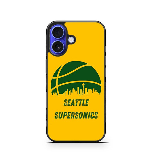 Seattle Supersonics 01 iPhone 16 Case
