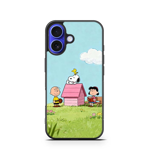 Snoopy The Peanuts Playground iPhone 16 Case