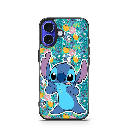 Stitch Stay Weird iPhone 16 Case