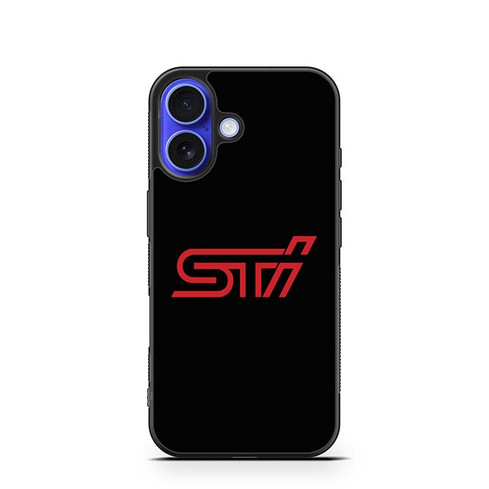 Subaru STI iPhone 16 Case