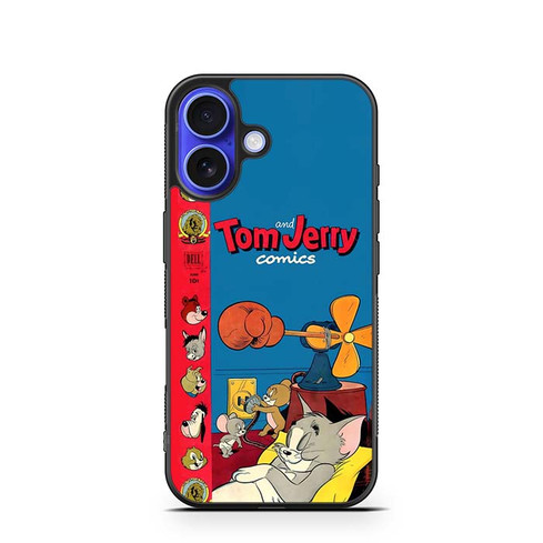 Tom and Jerry Punchline iPhone 16 Case