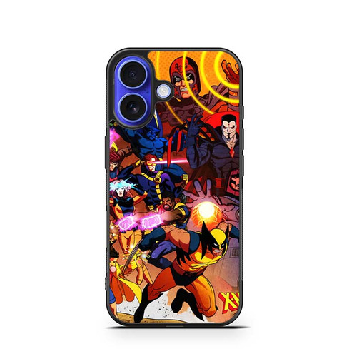 X Men 97 Heroes and Villains iPhone 16 Case