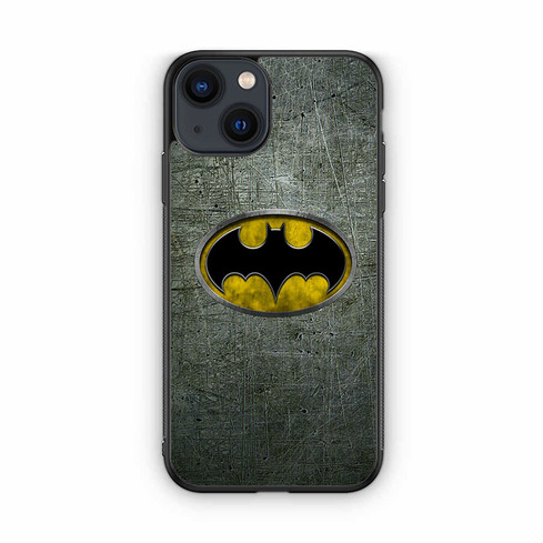 Batman Logo Wall Pattern iPhone 13 Case