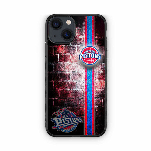Detroit Pistons Bricks iPhone 13 Case