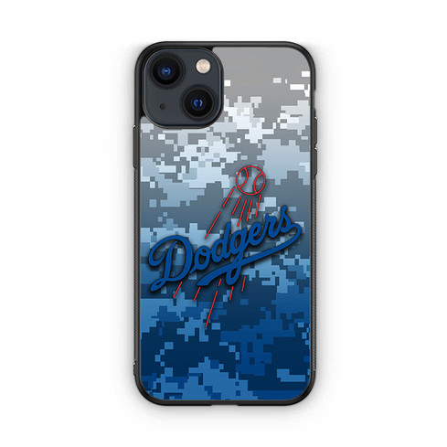 Los Angeles Dodgers Camo iPhone 13 Case