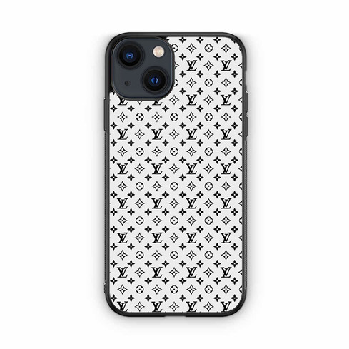 Louis Vuitton White Pattern iPhone 13 Case