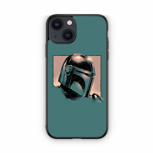 Mandalorian Helmet iPhone 13 Case