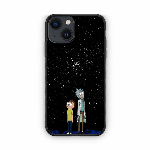 Rick And morty Galaxy iPhone 13 Case