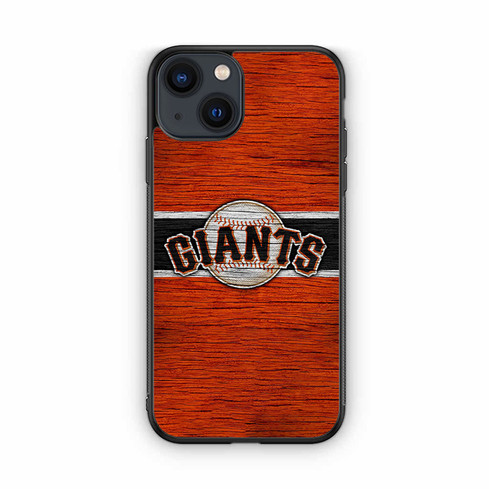 San Francisco Giants Wooden Pattern iPhone 13 Case