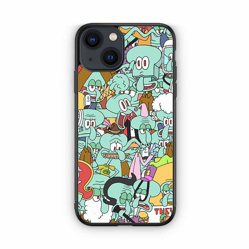 SpongeBob Series Squidward Fever iPhone 13 Case