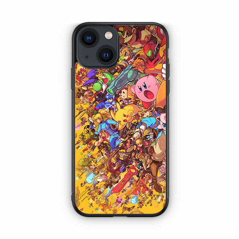 Super Smash Bros Ultimate Mural iPhone 13 Case