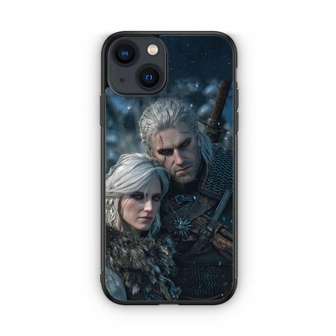 The Witcher III Geralt and Ciri iPhone 13 Case