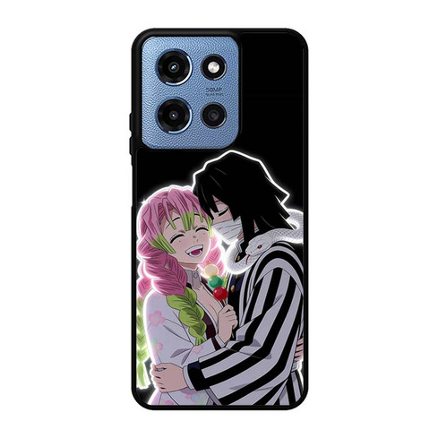 Demon Slayer Obanai Iguro and Mitsuri Kanroji Motorola Moto G 5G 2025 Case