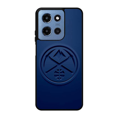 Denver Nuggets Logo Dark Blue Motorola Moto G 5G 2025 Case