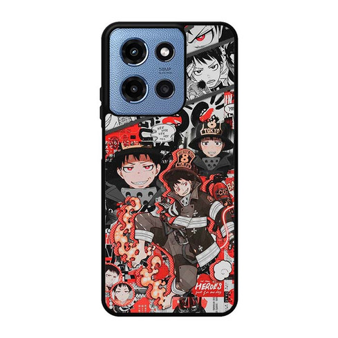 Fire Force Collage Shinra Kusakabe Motorola Moto G 5G 2025 Case