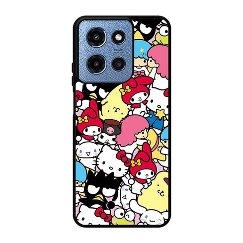 Hello Kitty and Friends collage Motorola Moto G 5G 2025 Case