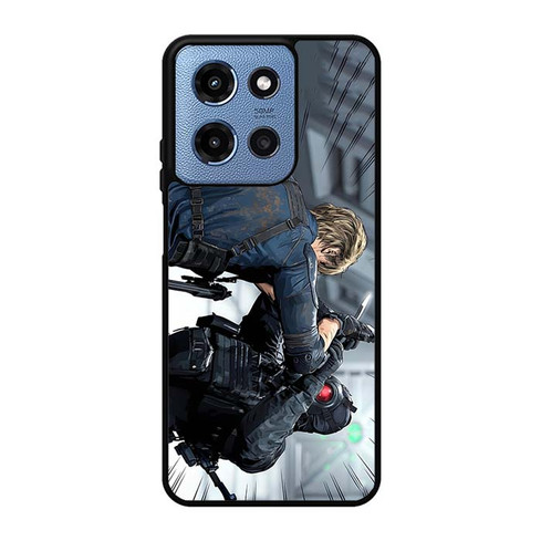 Resident Evil Requiem Leon Vs Hunt Motorola Moto G 5G 2025 Case