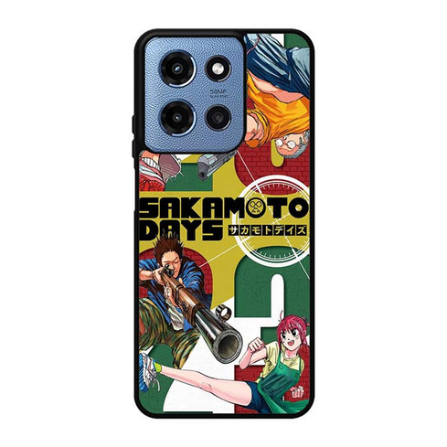 Sakamoto Days Work Mode Motorola Moto G 5G 2025 Case