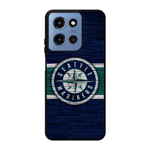 Seattle Mariners Wooden Pattern Motorola Moto G 5G 2025 Case