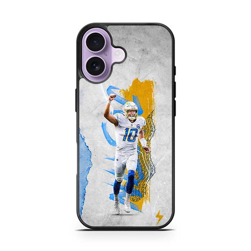 Justin Herbert Los Angeles Chargers iPhone 17 Case