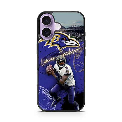 Lamar Jackson Baltimore Ravens iPhone 17 Case