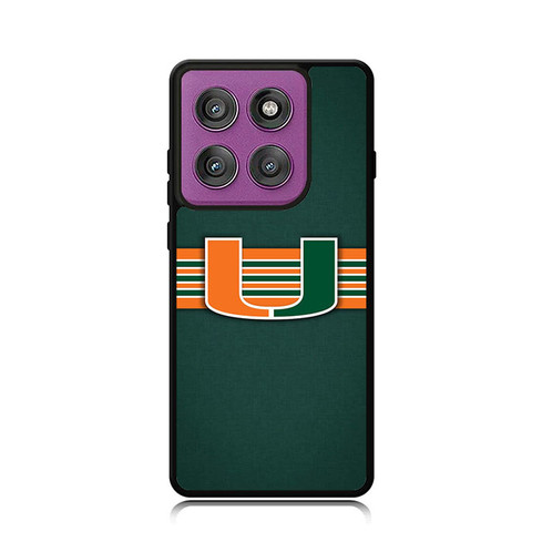 Miami Hurricanes 04 Motorola Moto G Power 5G 2025 Case