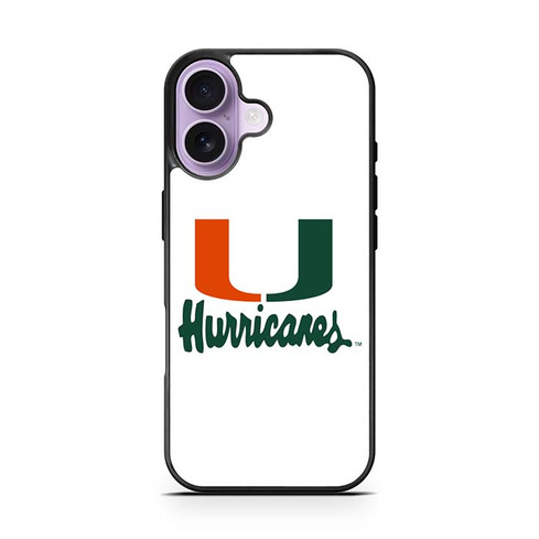 Miami Hurricanes 02 iPhone 17 Case