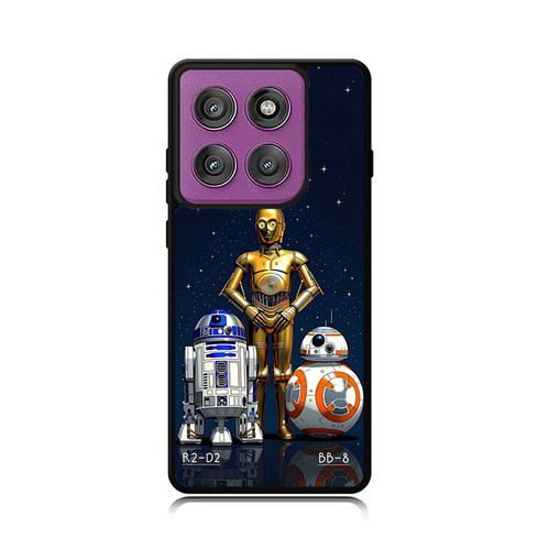 Star Wars Saga C-3PO R2-D2 BB-8 Motorola Moto G Power 5G 2025 Case