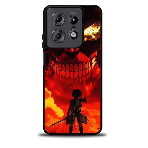 Attack on Titan Mikasa Vs Titan Motorola Moto Edge 5G 2025 Case