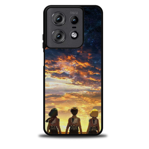 Attack on Titan Trio Motorola Moto Edge 5G 2025 Case
