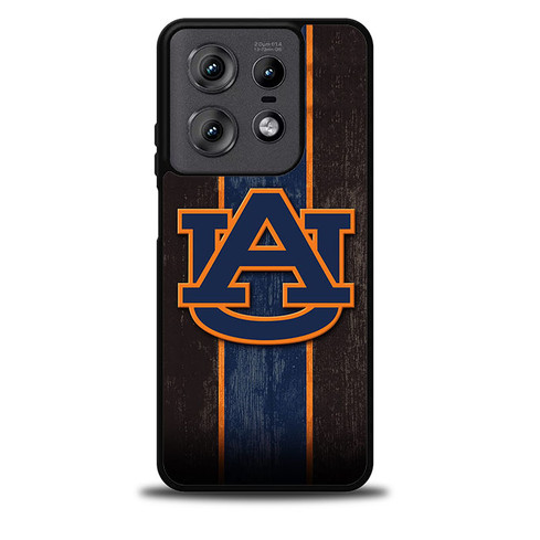Auburn Tigers Wooden Pattern Motorola Moto Edge 5G 2025 Case