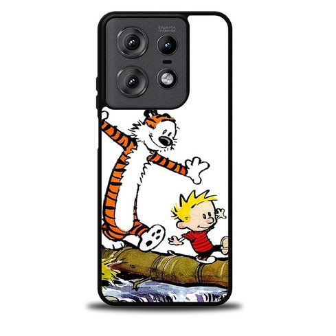 Calvin and Hobbes Playing Motorola Moto Edge 5G 2025 Case