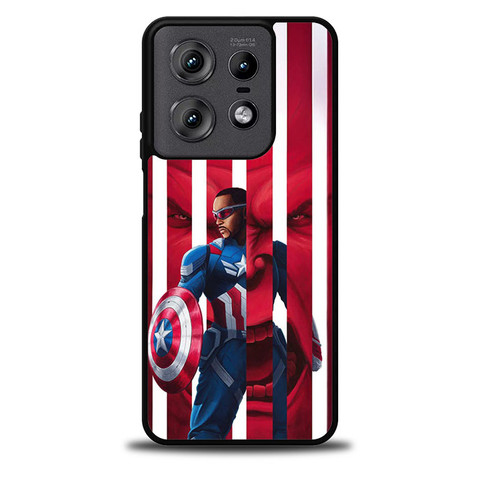 Campatin America Sam Wilson Motorola Moto Edge 5G 2025 Case