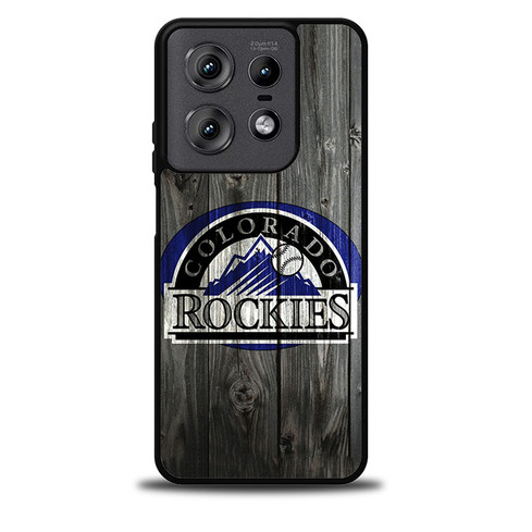 Colorado Rockies Wooden Pattern Motorola Moto Edge 5G 2025 Case