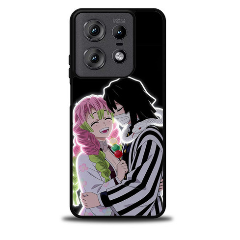 Demon Slayer Obanai Iguro and Mitsuri Kanroji Motorola Moto Edge 5G 2025 Case