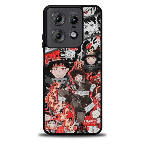 Fire Force Collage Shinra Kusakabe Motorola Moto Edge 5G 2025 Case