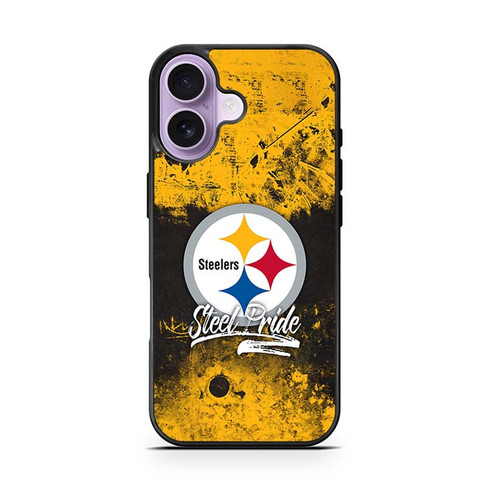 Steeler Pride Grunge iPhone 17 Case