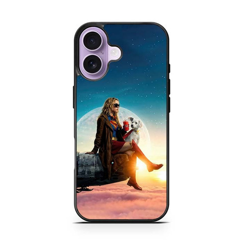 Supergirl 2026 Krypto in Space Ship iPhone 17 Case