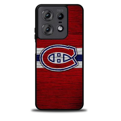 Montreal Canadiens Wooden Pattern Motorola Moto Edge 5G 2025 Case