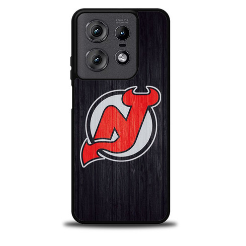 New Jersey Devils Wooden Pattern Motorola Moto Edge 5G 2025 Case