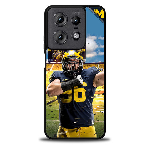 Ryan Glasgow Michigan Wolverines Motorola Moto Edge 5G 2025 Case