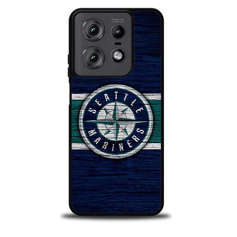 Seattle Mariners Wooden Pattern Motorola Moto Edge 5G 2025 Case