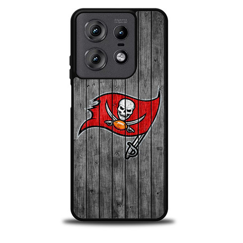 Tampa Bay Buccaneers Wooden Pattern Motorola Moto Edge 5G 2025 Case