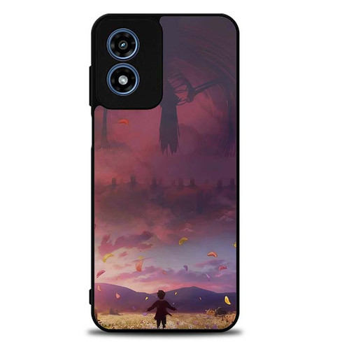 Attack on Titan eren Rumbling Titan Motorola Moto G Play 2024 Case