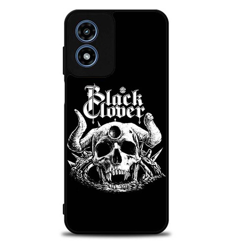 Black Clover Demon Skull Motorola Moto G Play 2024 Case
