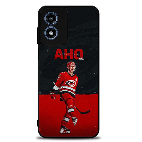 Carolina Hurricanes Sebastian Aho Motorola Moto G Play 2024 Case