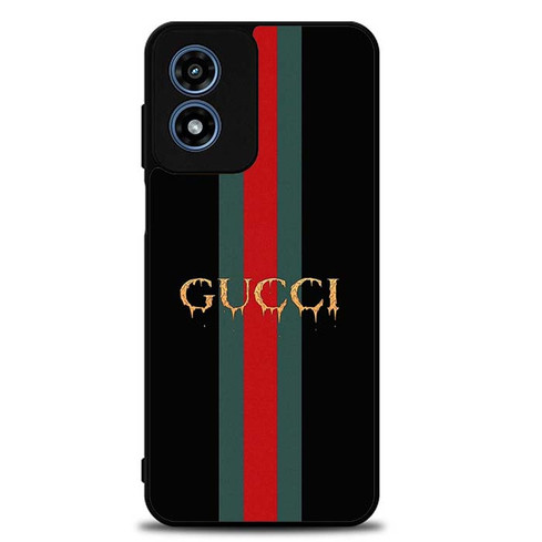 Gucci Melting Gold Motorola Moto G Play 2024 Case
